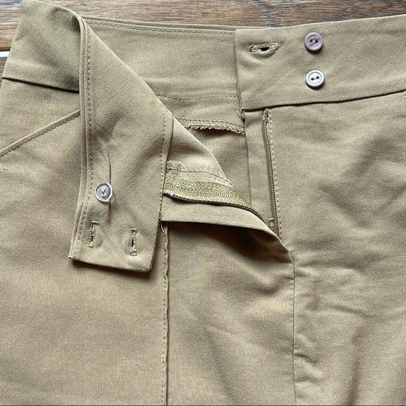 Vintage Krizia D tan midi pencil skirt size medium - Picture 7 of 13